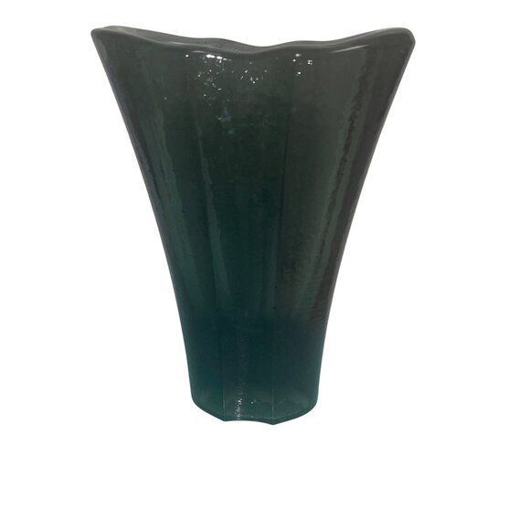 Fire And Light Recycled Glass Aurora Vase Twilight Smokey Gray - Picture 3 of 10